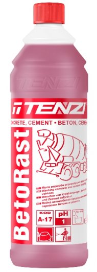 TENZI BetoRast 1 L Usuwanie rdzy, kamienia, cementu z pojazdów - TENZI BetoRast 1 L